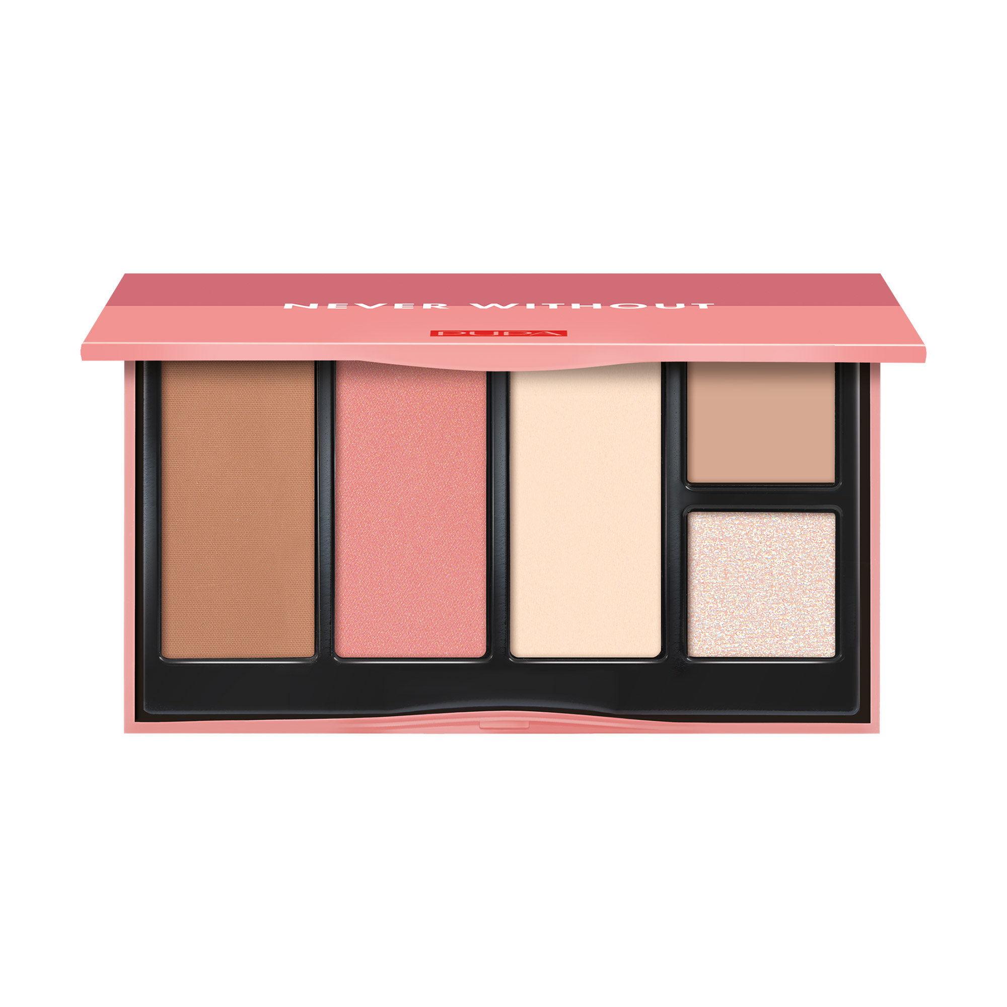 Палетка для обличчя Pupa Never Without 01 Light Skin, 15.2 г
